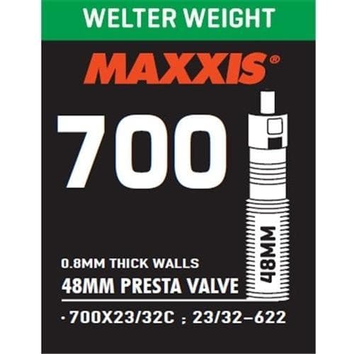 Maxxis Welter Weight Presta Valve Tube 700 x 23/32c 48mm