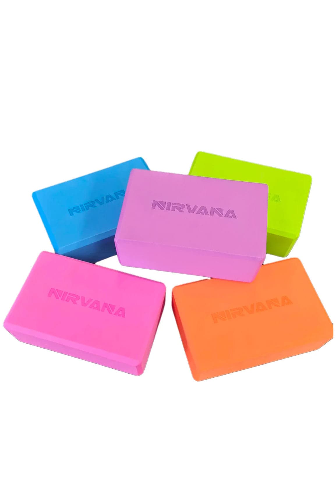 Nirvana Yoga Block Commercial Orange