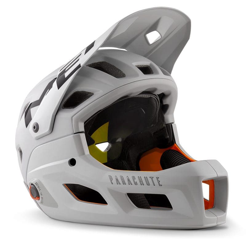 MET Parachute MCR Fullface Helmet Grey/Matt