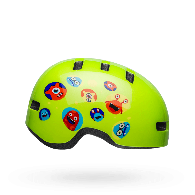 Bell Lil Ripper Kids Helmet Green Monsters