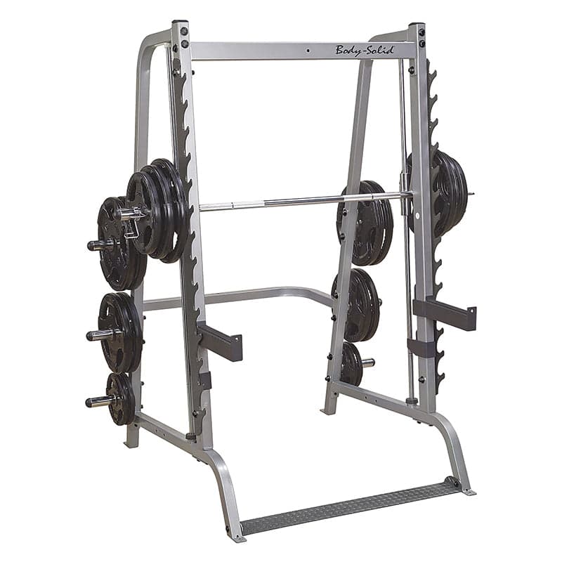 BodySolid Series 7 - Smith Machine and Half Rack
