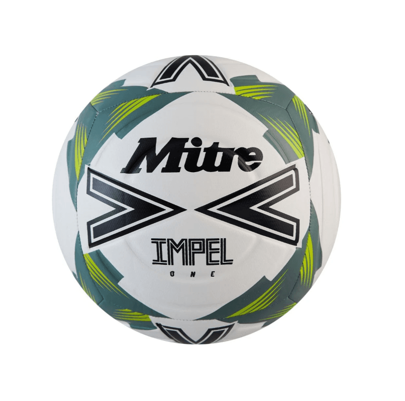 Mitre Impel One 24 football - White/Green/Black