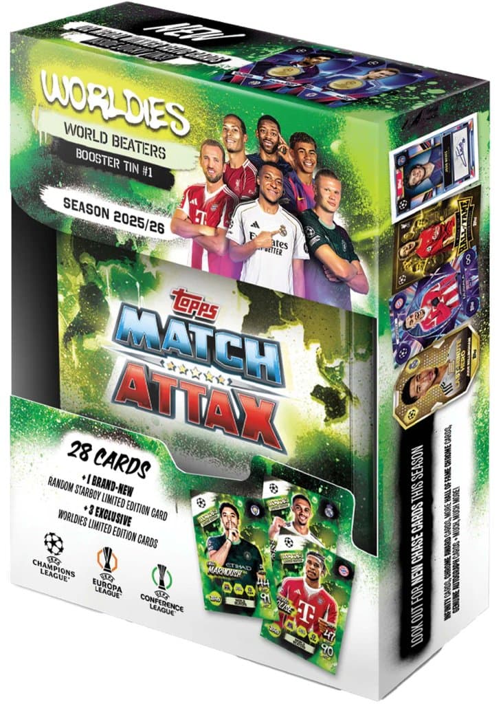 UEFA Match Attax Champions League 25/26 Edition Mini Tin