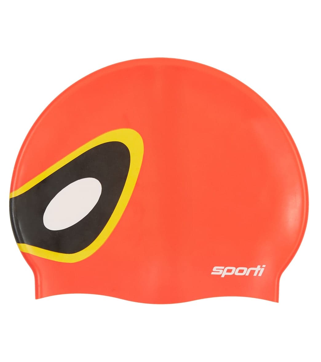 Sporti Super Hero Silicone Swim Cap Jr.
