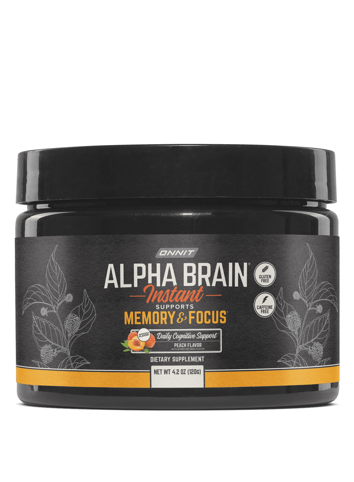 Alpha BRAIN® Instant - Peach (30 Serving Tub)