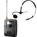 Beltpack Transmitter + Headworn Microphone Option