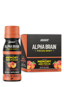 Alpha BRAIN® Focus Shot - Peach (2.5 fl oz, 6 ct)