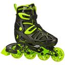 RDS Tracer Black/Green Adjustable Inline Skates